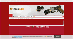 Desktop Screenshot of index.indavideo.hu